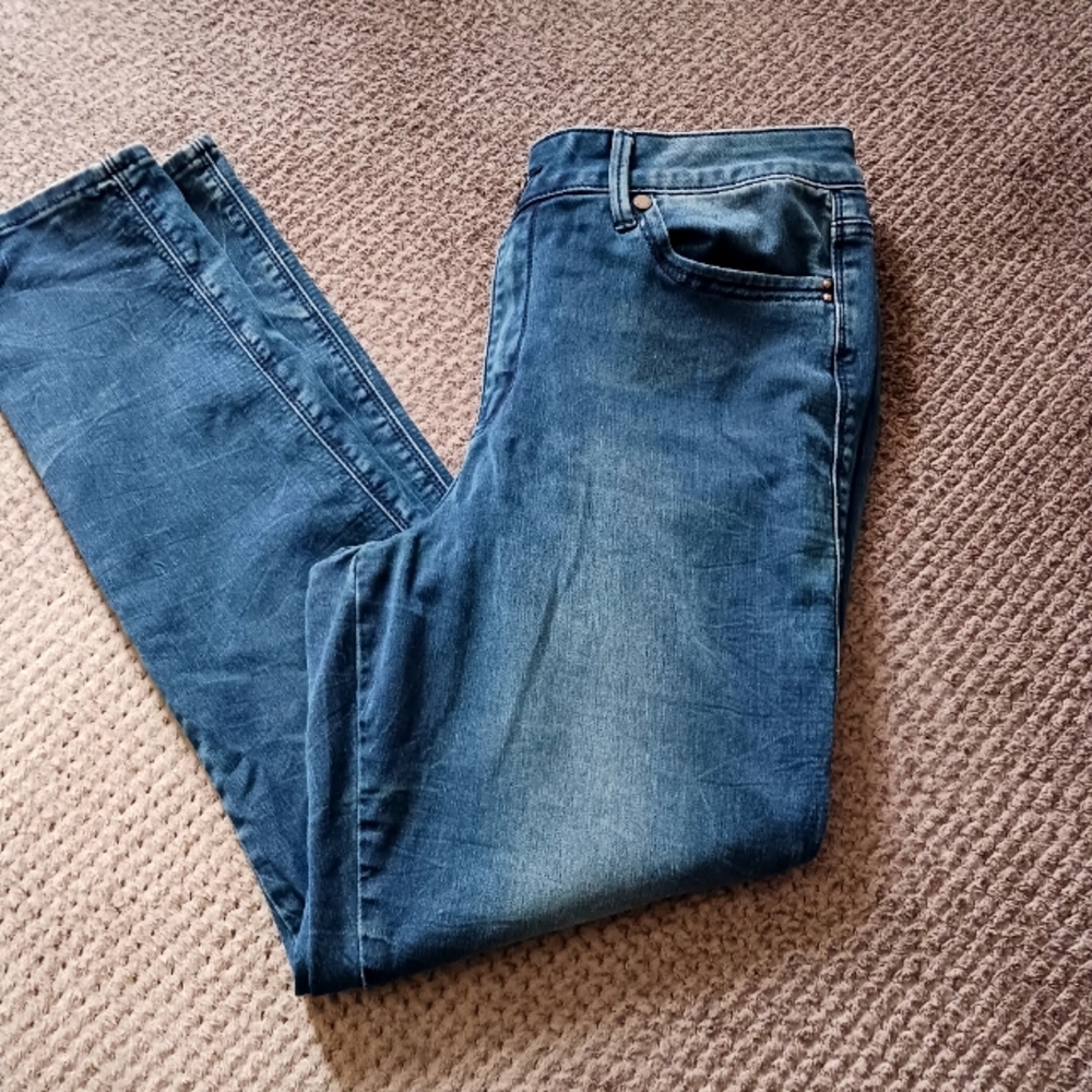 Seven 7 skinny  blue jeans, size 12